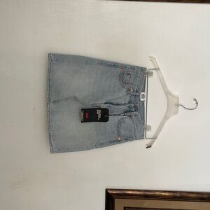 Levi's Sky Blue Denim Skirt